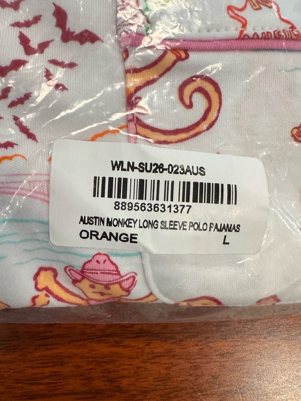 Roller Rabbit Austin Print PJs Size Large - Picture 3 of 7